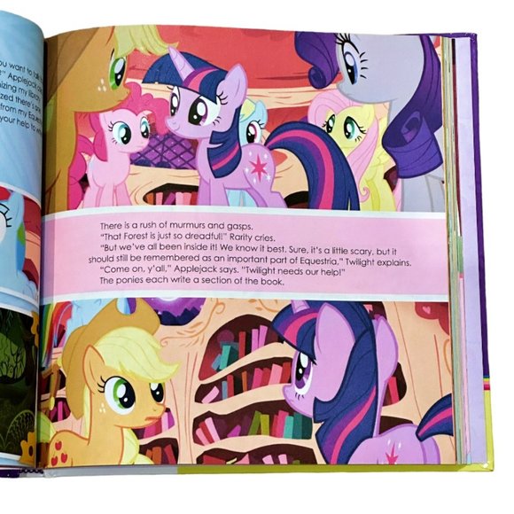 My Little Pony Lot: Stuck on Stories Game & Book + Around Equestria 7 in 1 Book - Picture 13 of 15